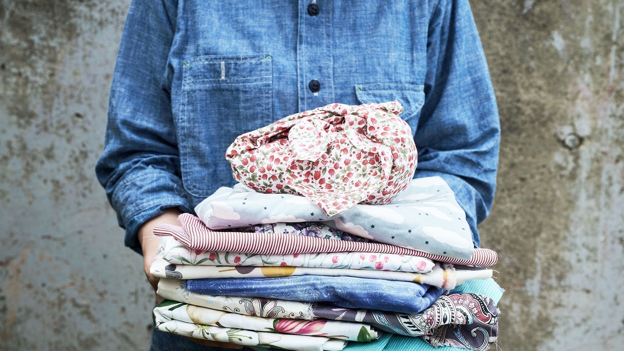 世界の端切れで、ギフトラッピング