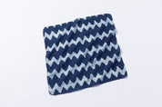 muni* - Block Print Handkerchief - indigo