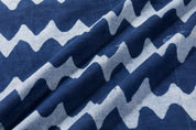 muni* - Block Print Handkerchief - indigo