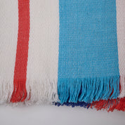 Satayam - Khadi Cotton Beach & Bath Towel - Multi color Stripe