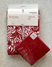 Tognana - Tablecloth - Red Ornament